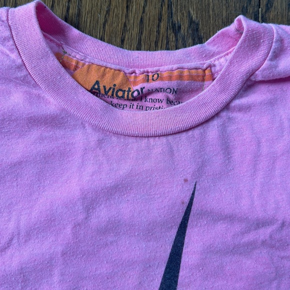 Aviator Nation pink black lightning bolt size 10 - Picture 3 of 4